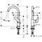 HG Einhebel-Waschtischmischer 210 LOGIS DN 15 m Schw-ausl m ZAG G 1 1/4Zoll chro