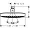 HG Kopfbrause Croma Select E 180 2jet DN 15 EcoSmart Version 9 l/min chrom