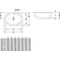 V&B Unterbauwaschtisch LOOP & FRIENDS mit ÜL 485x325mm we C+