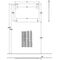 V&B Spiegel MORE TO SEE inkl. Befestigungssatz 1200x750x20mm