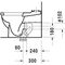 Duravit Stand-WC-Kombination STARCK 3 360x655mm, Abgang Vario weiß WG