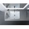 Duravit Einbauwaschtisch STARCK 3 m ÜL o HLB 490x365mm o Hahnloch weiß WG