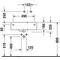 Duravit Universalbecken SCOLA m ÜL HLB 615x460mm HL-Vorstich Be re we