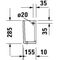 Duravit Halbsäule STARCK 3 160x165mm weiß WG