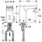 Schell Elektronische WT-Armatur CELIS E Typ HD-M, 230 V, UP-Netzteil chrom