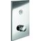 Schell Wandeinbau-Dusche LINUS D-C-T Frontplatte Edelstahl