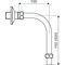 Schell Abgangsbogen VITUS DN 15, chrom 150x100mm