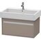 Duravit Waschtischunterbau KETHO 440x750x410mm basalt matt