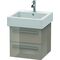 Duravit Waschtischunterbau X-LARGE 443x450x448mm cappucino hochglanz