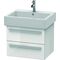 Duravit Waschtischunterbau X-LARGE 443x550x448mm weiß hochglanz