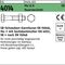 Sechskantschraube ISO 4014 Schaft/Mutter M10x 50 8.8 feuerverz. SB 100St. - VPE: 100