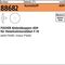 Abdeckkappen R 88682 10 Ku. weiß 100 Stück FISCHER - VPE: 100