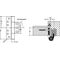 Türband B9107B PA 90 tiefschwarz ma ungefälzter Holzflügel Rolle 165mm DIN L/R