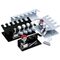 WEDO Stempelträger 640401 4fach gerade Metall schwarz
