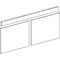 Geberit Schubl-/Fr-Set RENOVA PLAN für Waschtischunterschrank 1300mm weiß