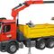 MB Arocs Baust.LKW m.Kran+Schaufelgr.