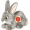 Hase sitzend grau, ca. 18 cm