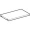 Geberit Einlegeboden RENOVA COMPACT für WTU 450mm hellgrau