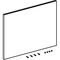 Geberit Schubladenfront iCon für Unterschrank HWB 530mm weiß glänzend