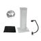 EUROLITE Set Spiegelkugel 30cm mit Stage Stand variabel + Cover schwarz
