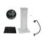EUROLITE Set Spiegelkugel 50cm schwarz mit Stage Stand variabel + Cover schwarz
