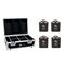 EUROLITE Set 4x AKKU TL-3 QCL RGB+UV Trusslight + Case mit Ladefunktion