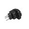 OMNITRONIC Adapter EU/CH Stecker 10A sw