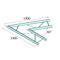 ALUTRUSS BILOCK BQ2-PAC20H 2-Weg Ecke 60°