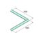 ALUTRUSS DECOLOCK DQ1-SC21 2-Weg-Ecke 90° sw