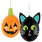 2 Latex-Ballons DIY Hallo-ween Friends 1