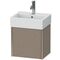 Duravit Waschtischunterbau XVIU 397x434x334mm Pro Cha ma TA li we s-matt