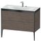 Duravit Waschtischunterbauset XVIU 1000x480mm 2 HL Cha ma / we s-matt Ra B1