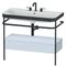 Duravit WTU HAPPY D.2 PLUS 975x490mm m Metallkon e HL ta supermatt