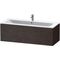 Duravit Waschtischunterbau L-CUBE 1220x481mm 1 Ausz. ta s-matt ES Ah mitte