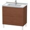 Duravit Waschtischunterbau L-CUBE 820x469mm 2 Au we s-matt ES NB mitte