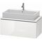 Duravit Waschtischunterbau L-CUBE 920x477mm 1 Ausz. ta s-matt ES NB mitte