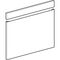 Geberit Schubl-/Fr-Set RENOVA PLAN f WTU 600mm nussbaum hickory