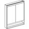 Geberit Spiegelschrank ONE m ComfortLight 2 Türen Nische 750x900mm