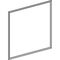 Geberit Abdeckrahmen ONE f Geberit One SPS UP-Montage 1050x930mm