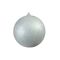 EUROPALMS Dekokugel 20cm, silber, glitzer