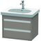 Duravit Waschtischunterbau KETHO 455x600x480mm basalt matt