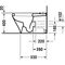 Duravit Stand-WC-Kombination DURASTYLE tief, 370x700mm, Abgang Vario weiß WG