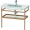 Duravit Handtuchhalter DURASTYLE 440x940mm m Abl. weiß matt/eiche massiv