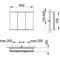 Keuco Spiegelschrank ROYAL MODULAR 2.0 Breite 900mm Höhe 700mm Tiefe 160mm