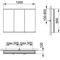 Keuco Spiegelschrank ROYAL MODULAR 2.0 Breite 1200mm Höhe 900mm Tiefe 120mm