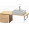 Duravit Konsolenunterschrank L-CUBE 400x420x477mm eiche gebürstet