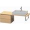 Duravit Konsolenunterschrank L-CUBE 400x520x477mm eiche gebürstet