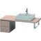 Duravit Konsolenunterschrank L-CUBE 400x320x547mm eiche kaschmir