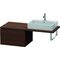 Duravit Konsolenunterschrank L-CUBE 400x620x547mm nussbaum gebürstet
