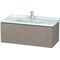 Duravit Waschtischunterbau L-CUBE 469x1020x408mm eiche kaschmir
